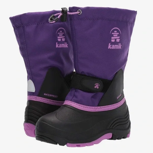 Kamik Kids Insulated Snow Boots, Waterbug 5 - Picture 4 of 9